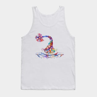 Neuron and synapse diagram Tank Top